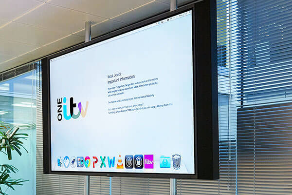Cinos deliver meeting room solution for ITV