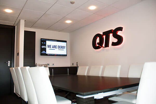 The QTS Box at Derby County Football Club