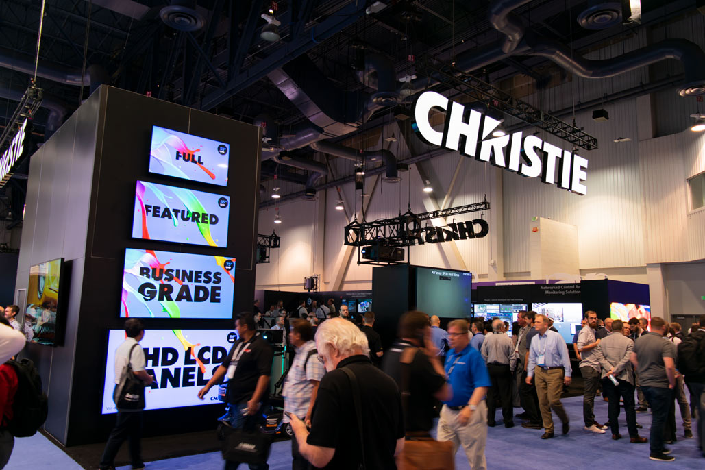 Christie Stand at InfoComm 2018