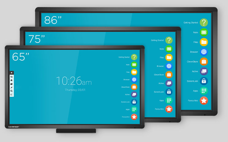 Clevertouch E-CAP Displays