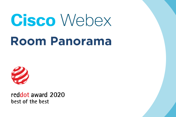 Cisco Webex Room Panorama wins ‘best of the best’ Red Dot Award 2020