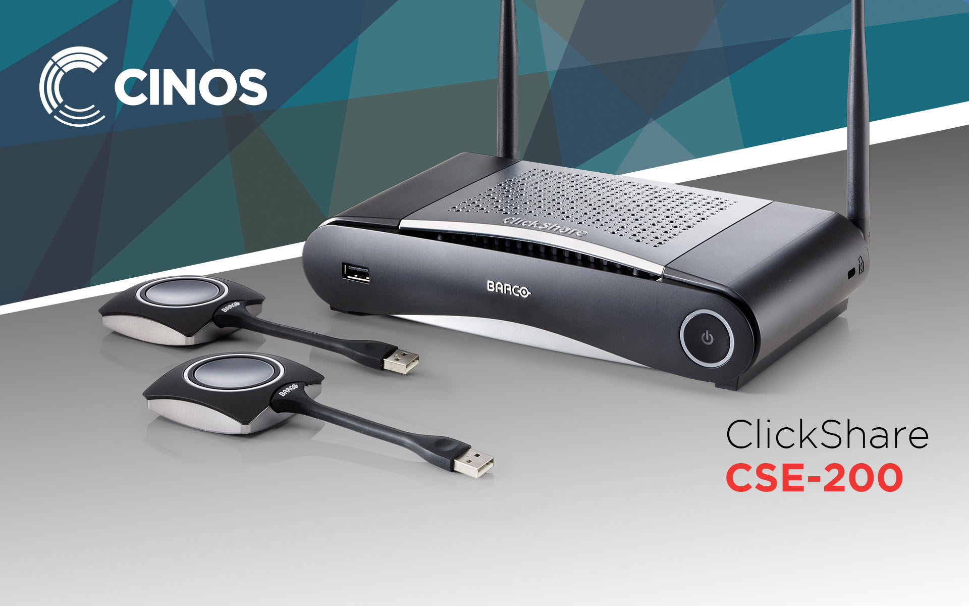 barco clickshare wireless presentation system cse 200