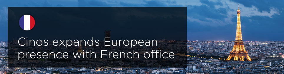 Cinos expands European presence with French office