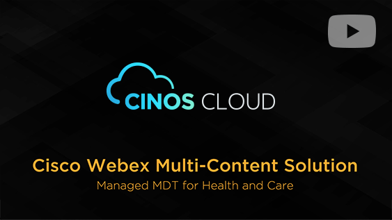 YouTube: Cisco Webex Multi-Content Solution for our Managed MDT for Health and Care Service