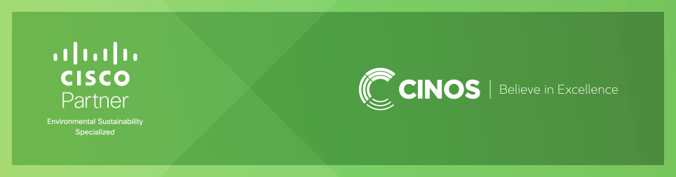 Cinos Achieves Cisco Environmental Sustainability Specialization