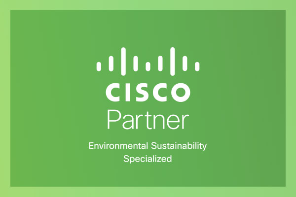 Cinos Achieves Cisco Environmental Sustainability Specialization
