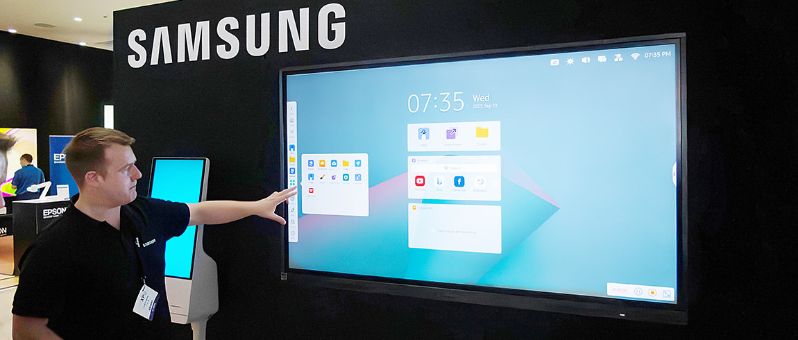 Samsung WAC Series Interactive E-board for education