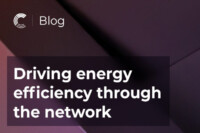 Driving energy efficiency through the network