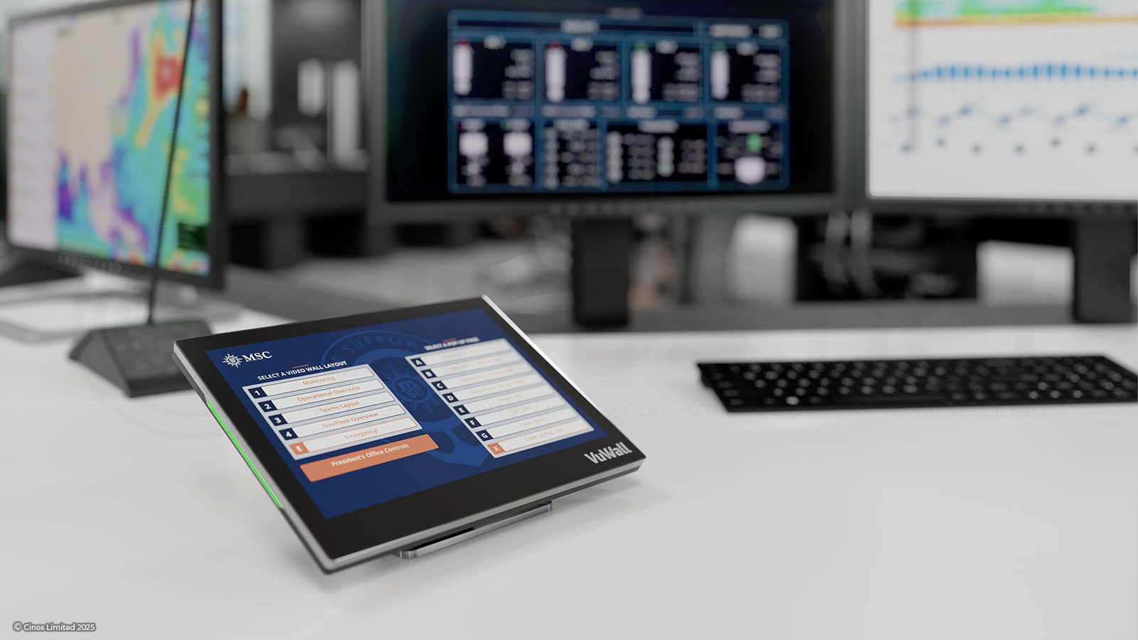 ControlVu Touch Panel