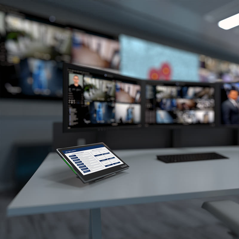 ControlVu touch panel